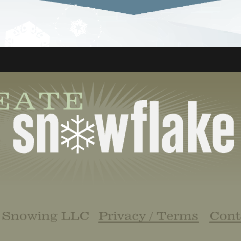 Create a Snowflake link