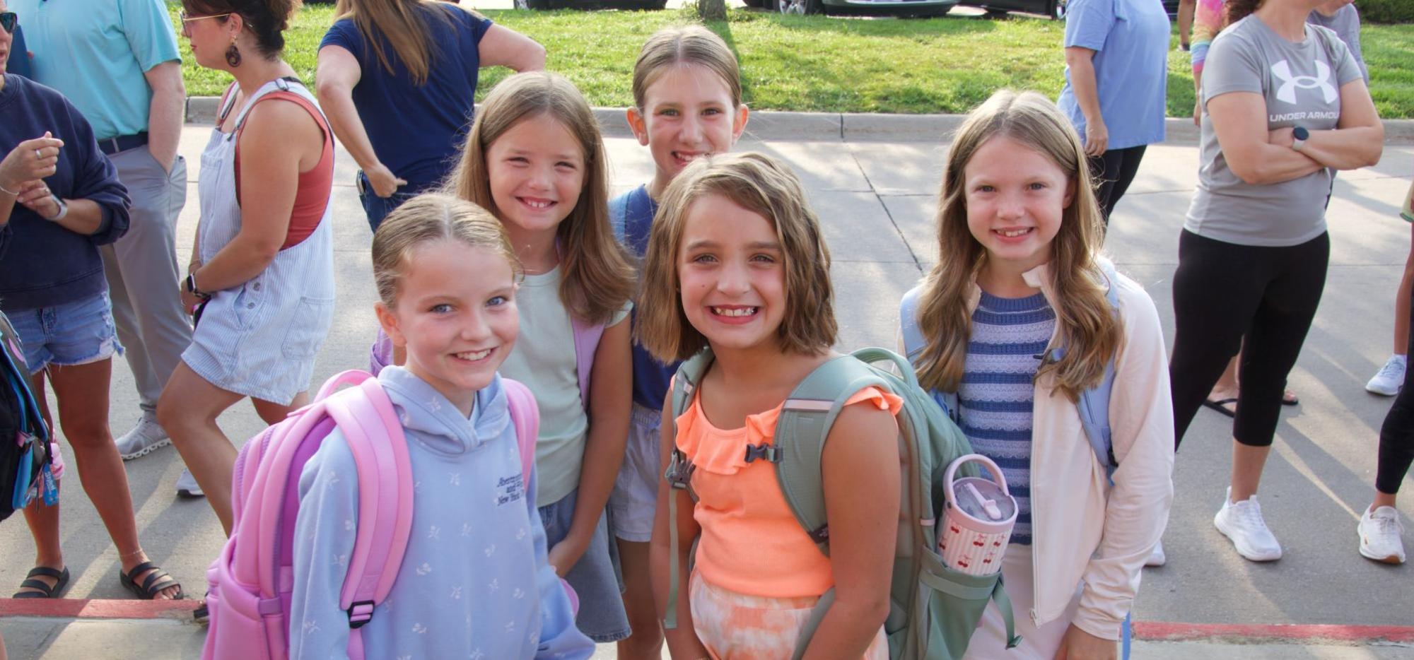 first day of school photo